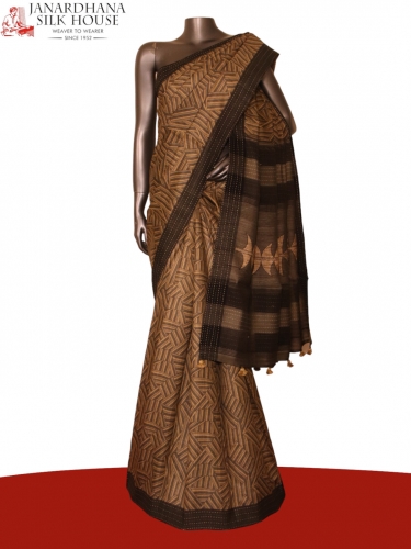 Exclusive Pure Tussar Silk Saree